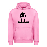 Fuchsia Pink iron giant Urban Hoodie - linhVisuals