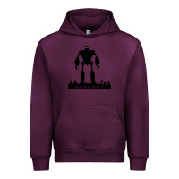 Mauve Wine iron giant Urban Hoodie - linhVisuals