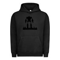 Pigment Black iron giant Urban Hoodie - linhVisuals