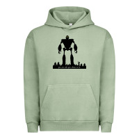 Pigment Oil Green iron giant Urban Hoodie - linhVisuals