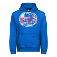 Cobalt tractor t  shirt tractor t  shirt Urban Hoodie - linhVisuals