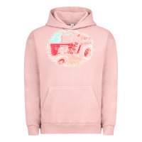 Pigment Salmon tractor t  shirt tractor t  shirt Urban Hoodie - linhVisuals