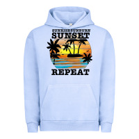 Pigment Grape Ice sunrise sunburn sunset repeat Urban Hoodie - JahusDesignShop
