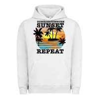 Pigment Lunar Rock sunrise sunburn sunset repeat Urban Hoodie - JahusDesignShop
