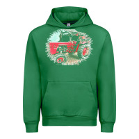 Emerald tractor t  shirt tractor t  shirt Urban Hoodie - linhVisuals