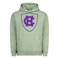 Pigment Oil Green holy cross crusaders Urban Hoodie - linhVisuals