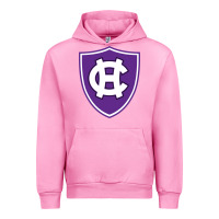 Fuchsia Pink holy cross crusaders Urban Hoodie - linhVisuals