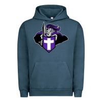 Pigment Midnight Navy holy cross crusaders Urban Hoodie - linhVisuals