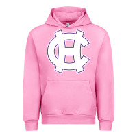 Fuchsia Pink holy cross crusaders Urban Hoodie - linhVisuals