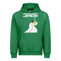 Emerald samurai jack Urban Hoodie - linhVisuals