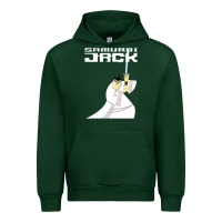 Forest Green samurai jack Urban Hoodie - linhVisuals