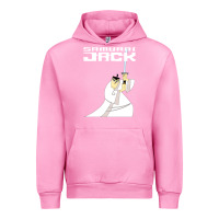 Fuchsia Pink samurai jack Urban Hoodie - linhVisuals