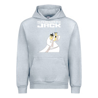 Heather Grey samurai jack Urban Hoodie - linhVisuals