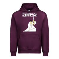 Mauve Wine samurai jack Urban Hoodie - linhVisuals