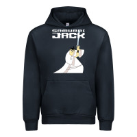 Navy samurai jack Urban Hoodie - linhVisuals