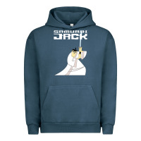 Pigment Midnight Navy samurai jack Urban Hoodie - linhVisuals