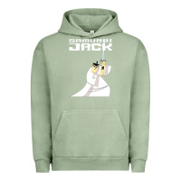 Pigment Oil Green samurai jack Urban Hoodie - linhVisuals
