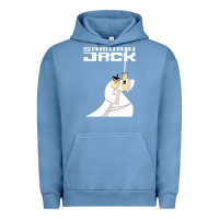 Pigment Pebble Blue samurai jack Urban Hoodie - linhVisuals