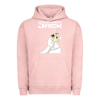 Pigment Salmon samurai jack Urban Hoodie - linhVisuals