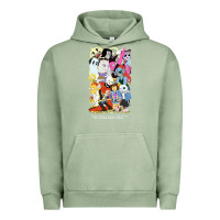 Pigment Oil Green undertale Urban Hoodie - linhVisuals