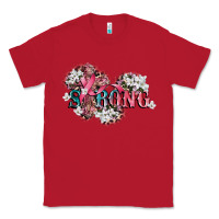 Red strong cancer awareness 12 inches 300 dpi Classic Tee - CowGirlArtShop
