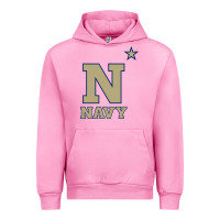 Fuchsia Pink navy midshipmen Urban Hoodie - linhVisuals