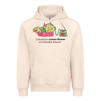 Sandshell listening to lemon demon Urban Hoodie - linhVisuals