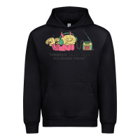 Black listening to lemon demon Urban Hoodie - linhVisuals