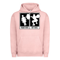 Your Wife My Wife Weightlifting Urban Hoodie | Teevron