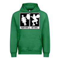 Emerald your wife my wife weightlifting Urban Hoodie - linhVisuals