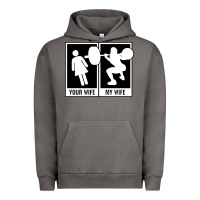 Pigment Tornado your wife my wife weightlifting Urban Hoodie - linhVisuals