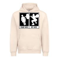 Sandshell your wife my wife weightlifting Urban Hoodie - linhVisuals