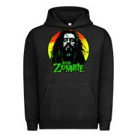Pigment Black rob zombie 02 Urban Hoodie - linhVisuals