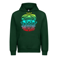 Forest Green george clinton and parliament funkadelic müsïc Urban Hoodie - linhVisuals