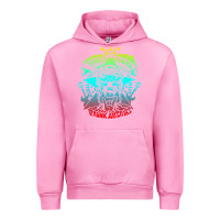 Fuchsia Pink george clinton and parliament funkadelic müsïc Urban Hoodie - linhVisuals