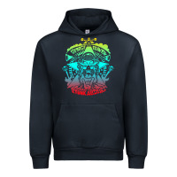 Navy george clinton and parliament funkadelic müsïc Urban Hoodie - linhVisuals