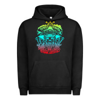 Pigment Black george clinton and parliament funkadelic müsïc Urban Hoodie - linhVisuals