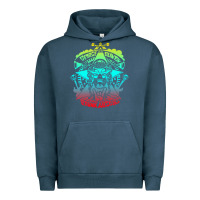 Pigment Midnight Navy george clinton and parliament funkadelic müsïc Urban Hoodie - linhVisuals