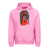 Fuchsia Pink george clinton and parliament funkadelic müsïc Urban Hoodie - linhVisuals