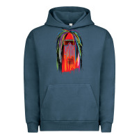 Pigment Midnight Navy george clinton and parliament funkadelic müsïc Urban Hoodie - linhVisuals