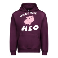 Mauve Wine what the heo Urban Hoodie - linhVisuals