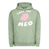 Pigment Oil Green what the heo Urban Hoodie - linhVisuals