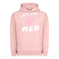 Pigment Salmon what the heo Urban Hoodie - linhVisuals