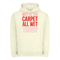 Pigment Pistachio why is the carpet all wet todd Urban Hoodie - linhVisuals