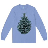 Colony Blue Colorado Blue Spruce Long Sleeve Tee - RanaPortraitStore