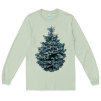 Matcha Colorado Blue Spruce Long Sleeve Tee - RanaPortraitStore