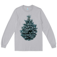 Moon Dust Colorado Blue Spruce Long Sleeve Tee - RanaPortraitStore