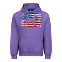 Tulip great dane vintage american flag t shirt Urban Hoodie - linhVisuals