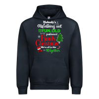Navy family christmas vacation pajamas Urban Hoodie - linhVisuals