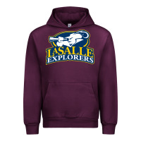 Mauve Wine la salle Urban Hoodie - linhVisuals